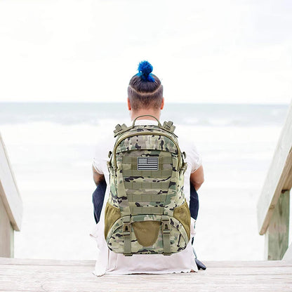 Men Tactical Backpacks Outdoor 35L Large Capacity Man 3 Days Molle Hiking Bags For Outdoor Trekking Camping Backpack Travel Bag