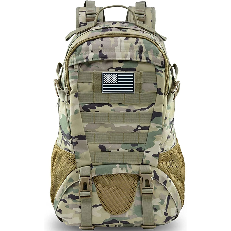 Men Tactical Backpacks Outdoor 35L Large Capacity Man 3 Days Molle Hiking Bags For Outdoor Trekking Camping Backpack Travel Bag
