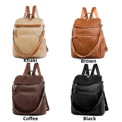 Fashion Women Backpack PU Leather School Bags